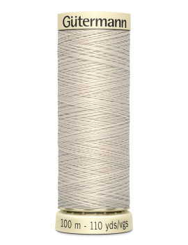 FIL GUTERMANN 100 % POLYESTER 100 M NATUREL
