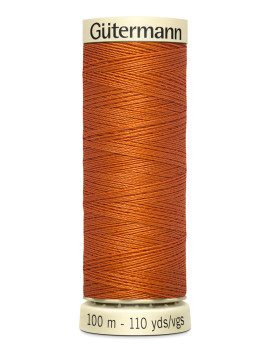 FIL GUTERMANN 100 % POLYESTER 100 M CITROUILLE