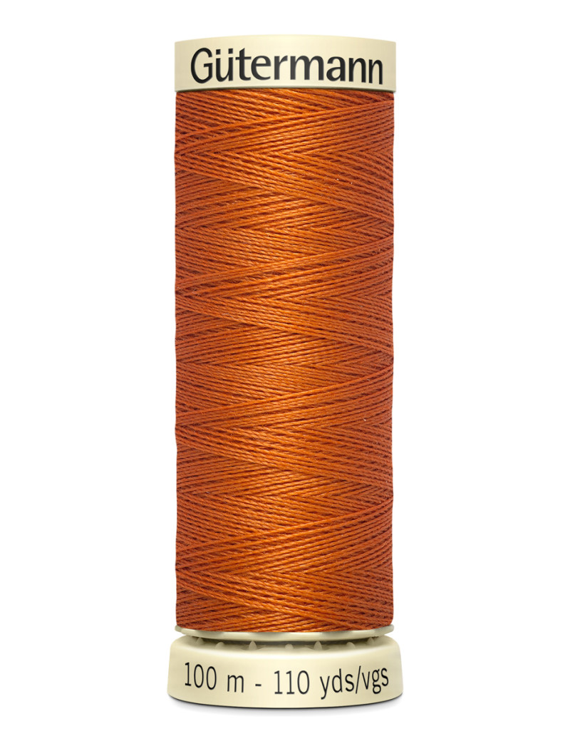 FIL GUTERMANN 100 % POLYESTER 100 M CITROUILLE