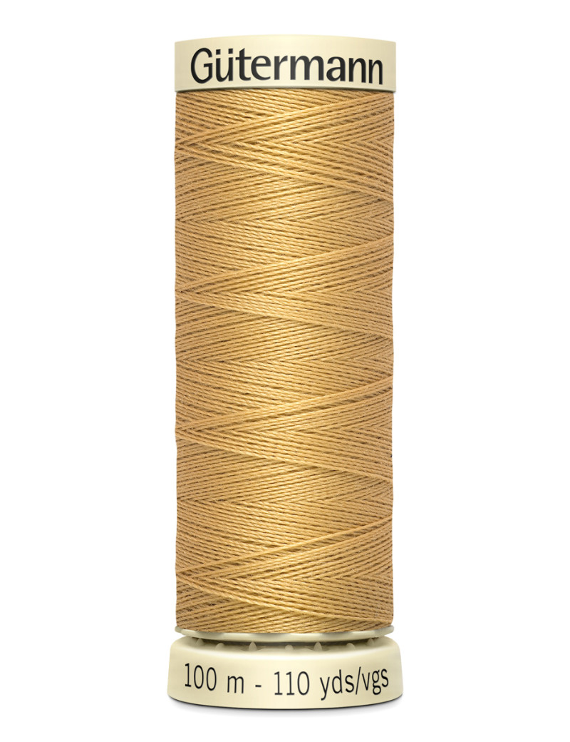 FIL GUTERMANN 100 % POLYESTER 100 M SAFRAN