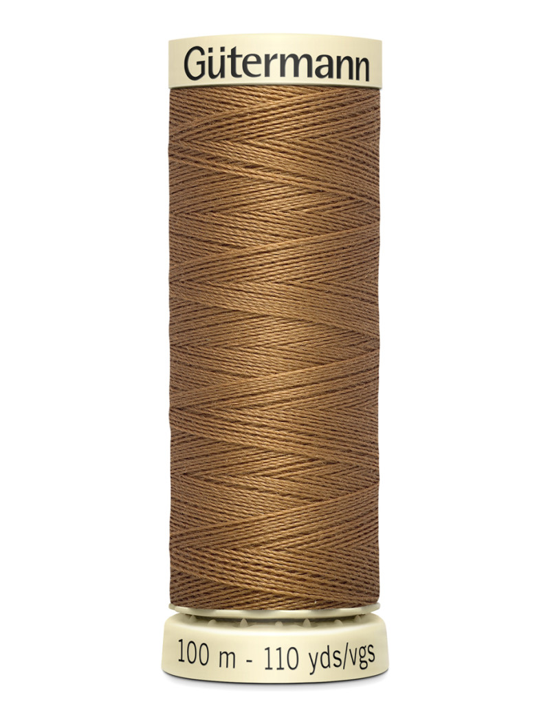 FIL GUTERMANN 100 % POLYESTER 100 M CANNELLE