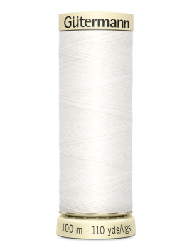 FIL GUTERMANN 100 % POLYESTER 100 M NEIGE
