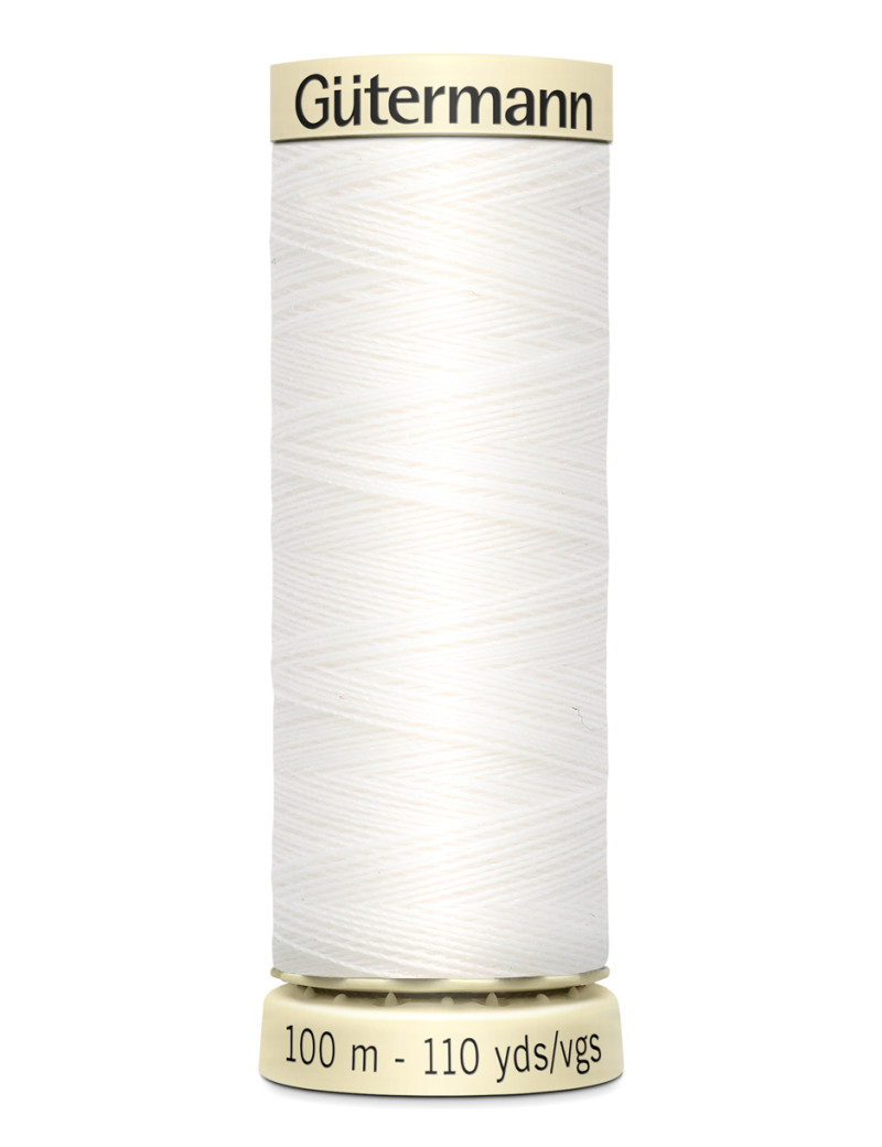 FIL GUTERMANN 100 % POLYESTER 100 M NEIGE