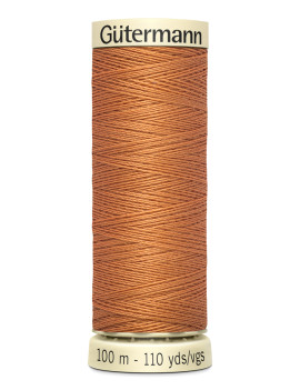 FIL GUTERMANN 100 % POLYESTER 100 M ROUILLE