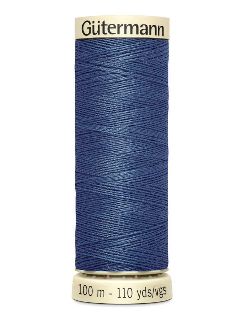 FIL GUTERMANN 100 % POLYESTER 100 M BLEU MAJORELLE
