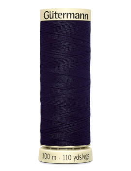 FIL GUTERMANN 100 % POLYESTER 100 M BLEU PROFOND