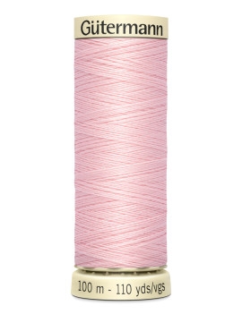 FIL GUTERMANN 100 % POLYESTER 100 M ROSE BONBON