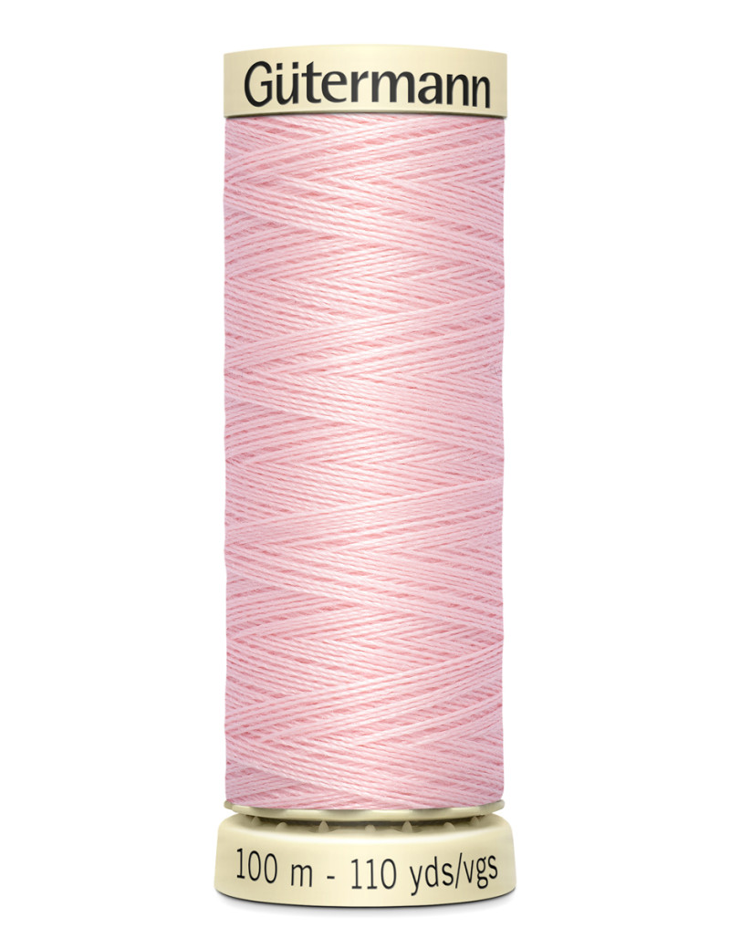 FIL GUTERMANN 100 % POLYESTER 100 M ROSE BONBON