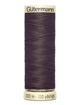 FIL GUTERMANN 100 % POLYESTER 100 M CHATAIGNE