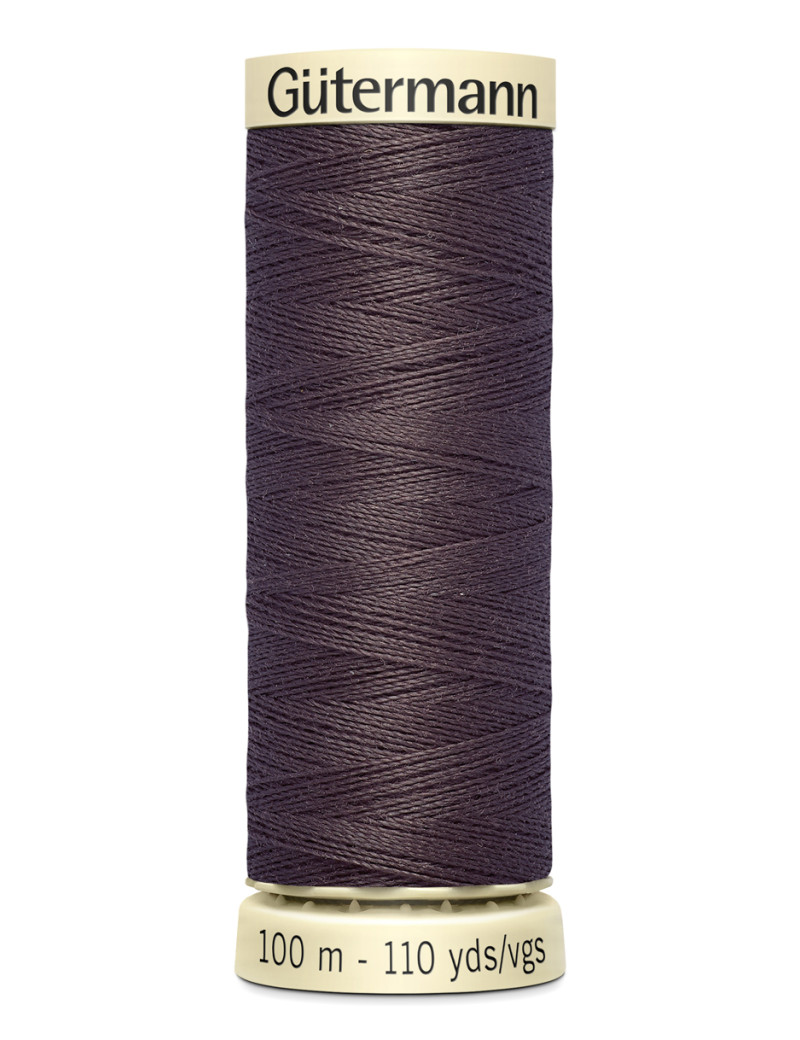 FIL GUTERMANN 100 % POLYESTER 100 M CHATAIGNE