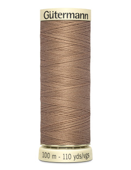FIL GUTERMANN 100 % POLYESTER 100 M CARAMEL