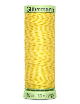 FIL SUPER RESISTANT GUTERMANN 30 M JAUNE CITRON