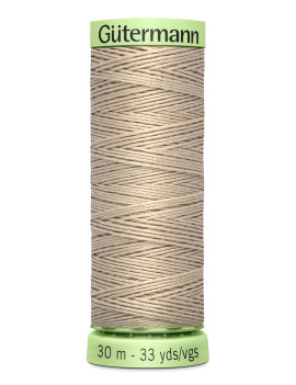 FIL SUPER RESISTANT GUTERMANN 30 M BEIGE FICELLE