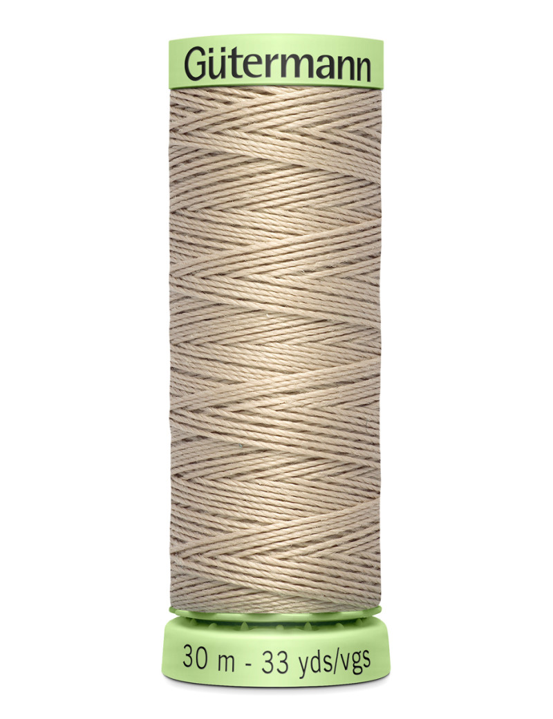 FIL SUPER RESISTANT GUTERMANN 30 M BEIGE FICELLE