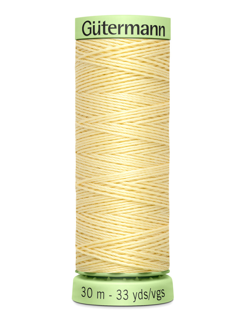 FIL SUPER RESISTANT GUTERMANN 30 M JAUNE PALE