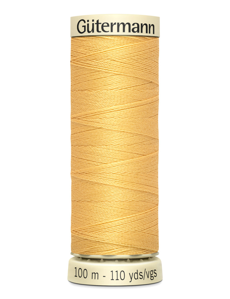 FIL GUTERMANN 100 % POLYESTER 100 M JAUNE IMPERIAL