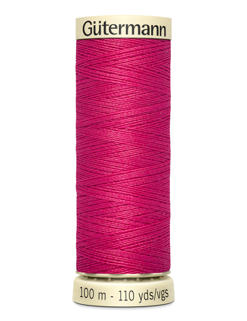 FIL GUTERMANN 100 % POLYESTER 100 M MAGENTA FUSHIA