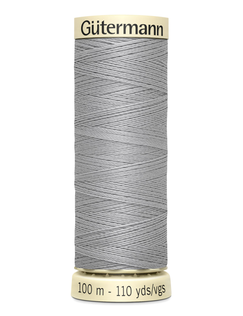 FIL GUTERMANN 100 % POLYESTER 100 M GRIS PERLE