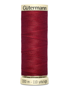 FIL GUTERMANN 100 % POLYESTER 100 M ROUGE CARMIN