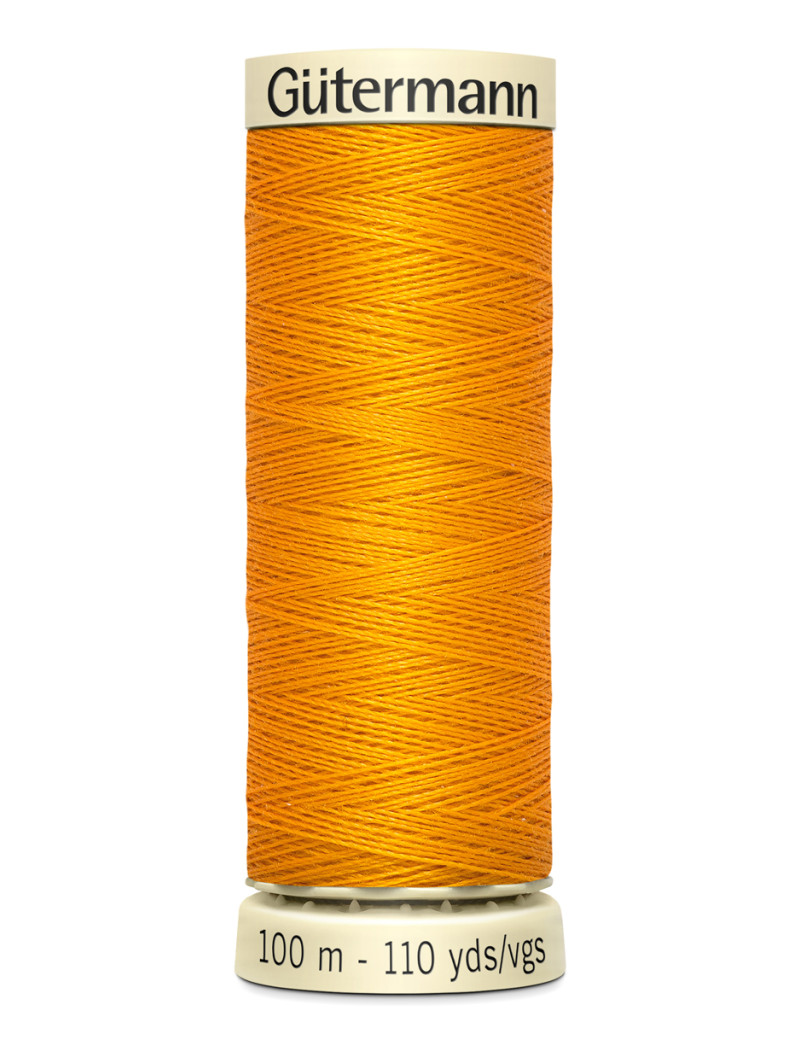 FIL GUTERMANN 100 % POLYESTER 100 M ORANGE CLAIR