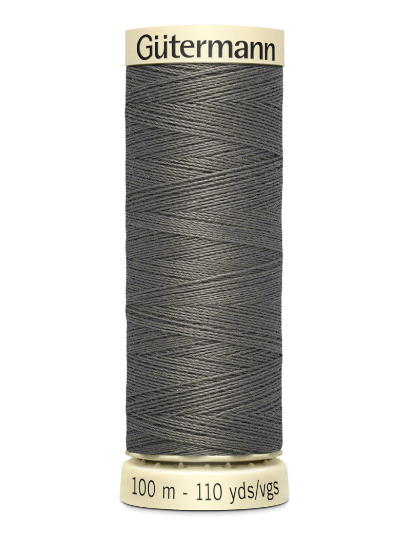 FIL GUTERMANN 100 % POLYESTER 100 M GRIS PLOMB