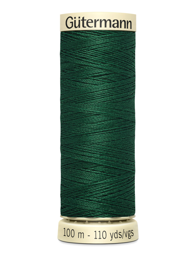 FIL GUTERMANN 100 % POLYESTER 100 M VERT SAPIN