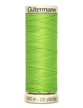FIL GUTERMANN 100 % POLYESTER 100 M VERT FLUO