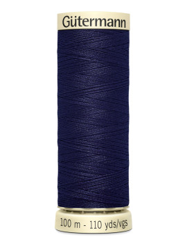 FIL GUTERMANN 100 % POLYESTER 100 M BLEU NUIT
