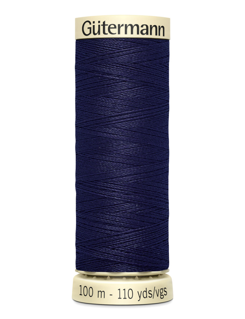 FIL GUTERMANN 100 % POLYESTER 100 M BLEU NUIT