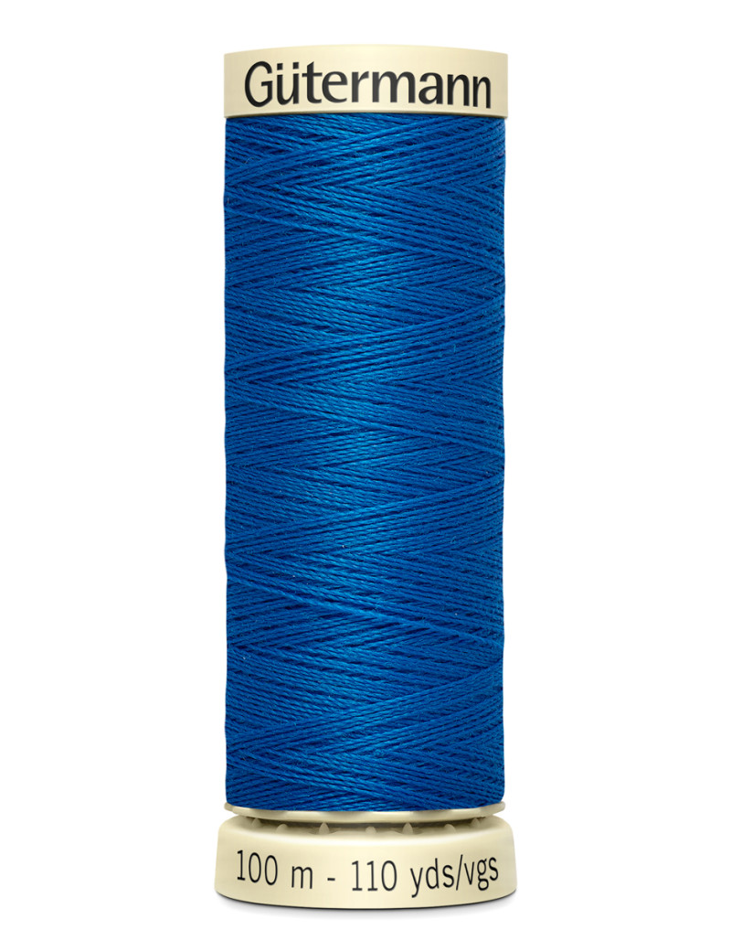 FIL GUTERMANN 100 % POLYESTER 100 M BLEU KLEIN