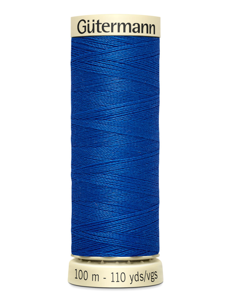 FIL GUTERMANN 100 % POLYESTER 100 M BLEU SAPHIR