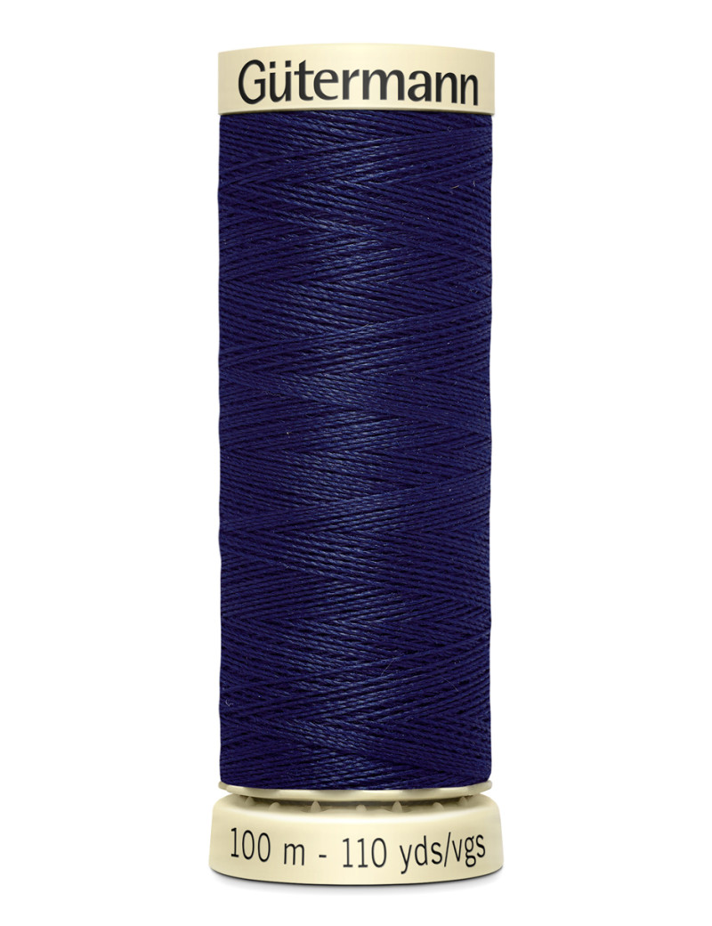 FIL GUTERMANN 100 % POLYESTER 100 M BLEU COBALT