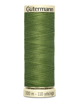 FIL GUTERMANN 100 % POLYESTER 100 M VERT AVOCAT