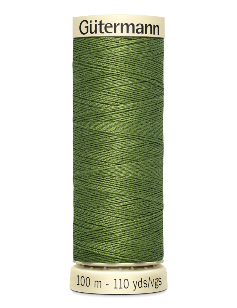 FIL GUTERMANN 100 % POLYESTER 100 M VERT AVOCAT