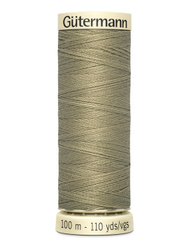 FIL GUTERMANN 100 % POLYESTER 100 M VERT OLIVE