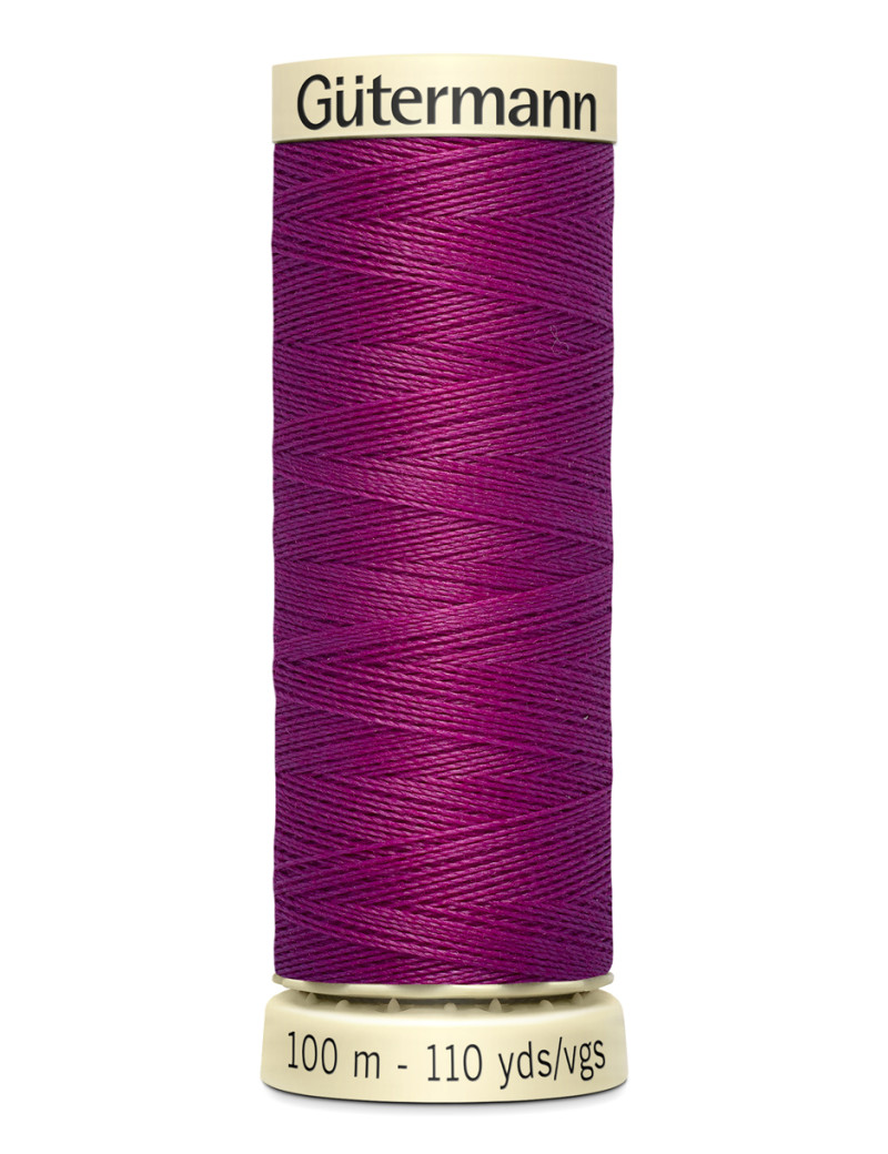 FIL GUTERMANN 100 % POLYESTER 100 M MAGENTA FONCE
