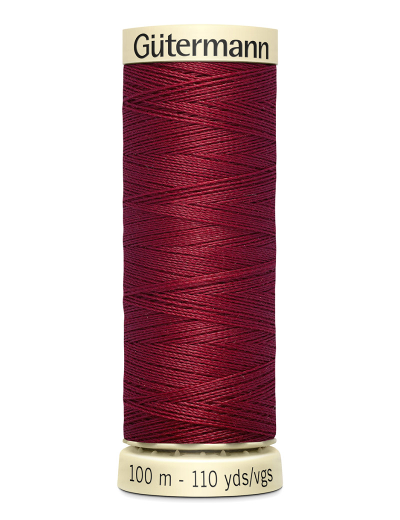 FIL GUTERMANN 100 % POLYESTER 100 M FRAMBOISE ECRASEE