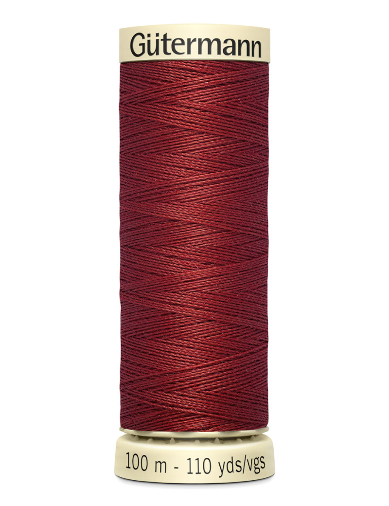 FIL GUTERMANN 100 % POLYESTER 100 M FRAISE ECRASEE