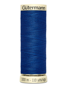 FIL GUTERMANN 100 % POLYESTER 100 M BLEU DUR