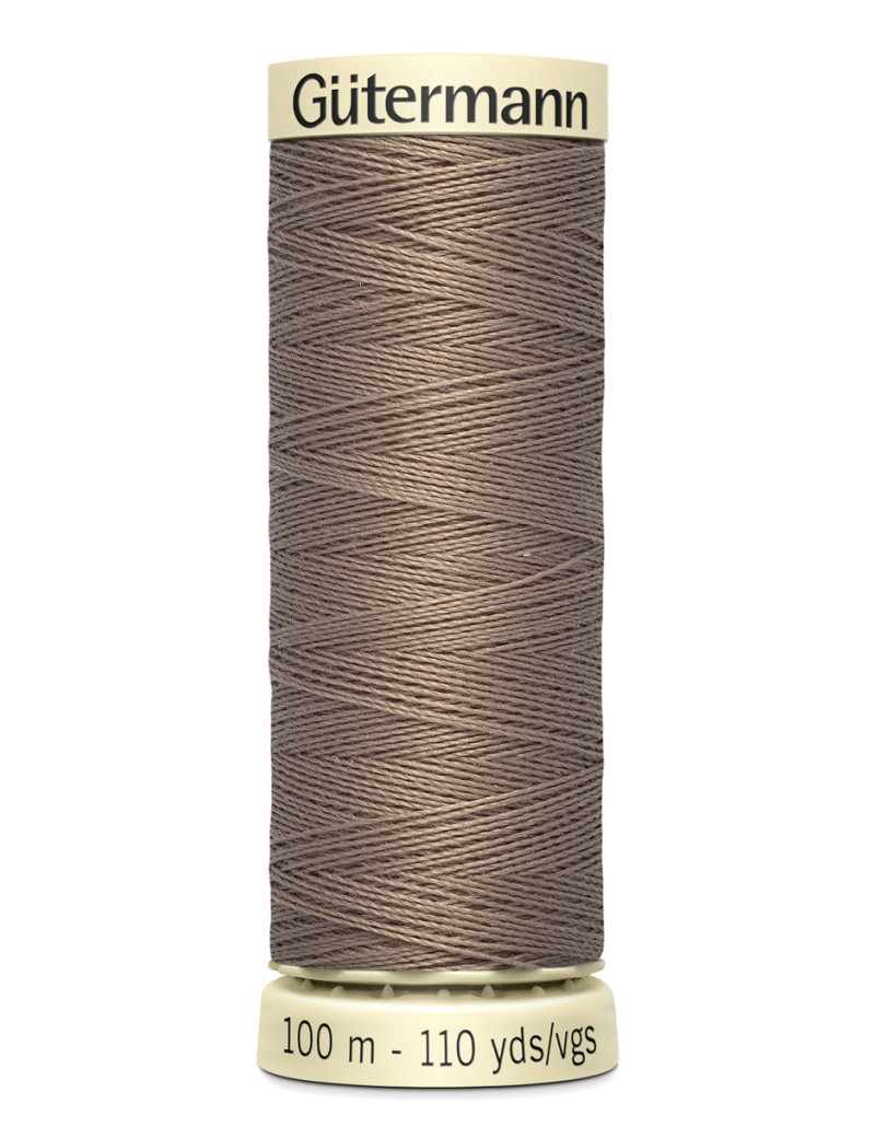 FIL GUTERMANN 100 % POLYESTER 100 M BEIGE TAUPE