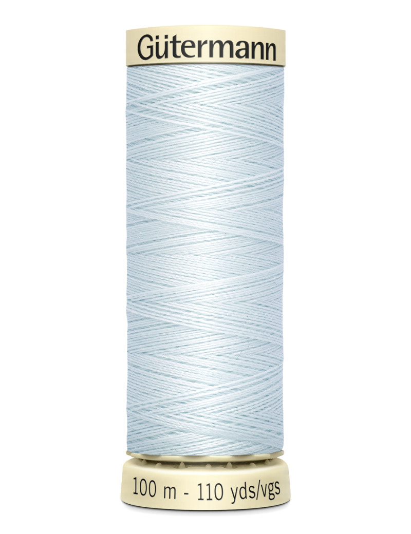 FIL GUTERMANN 100 % POLYESTER 100 M BLEU PALE