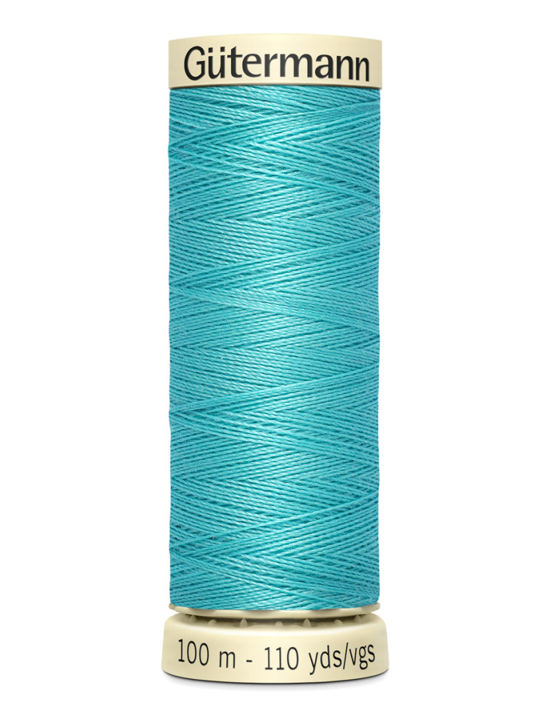 FIL GUTERMANN 100 % POLYESTER 100 M BLEU TURQUOISE