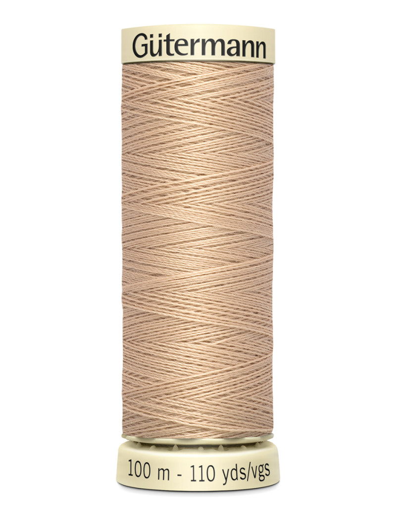 FIL GUTERMANN 100 % POLYESTER 100 M BEIGE ROSE