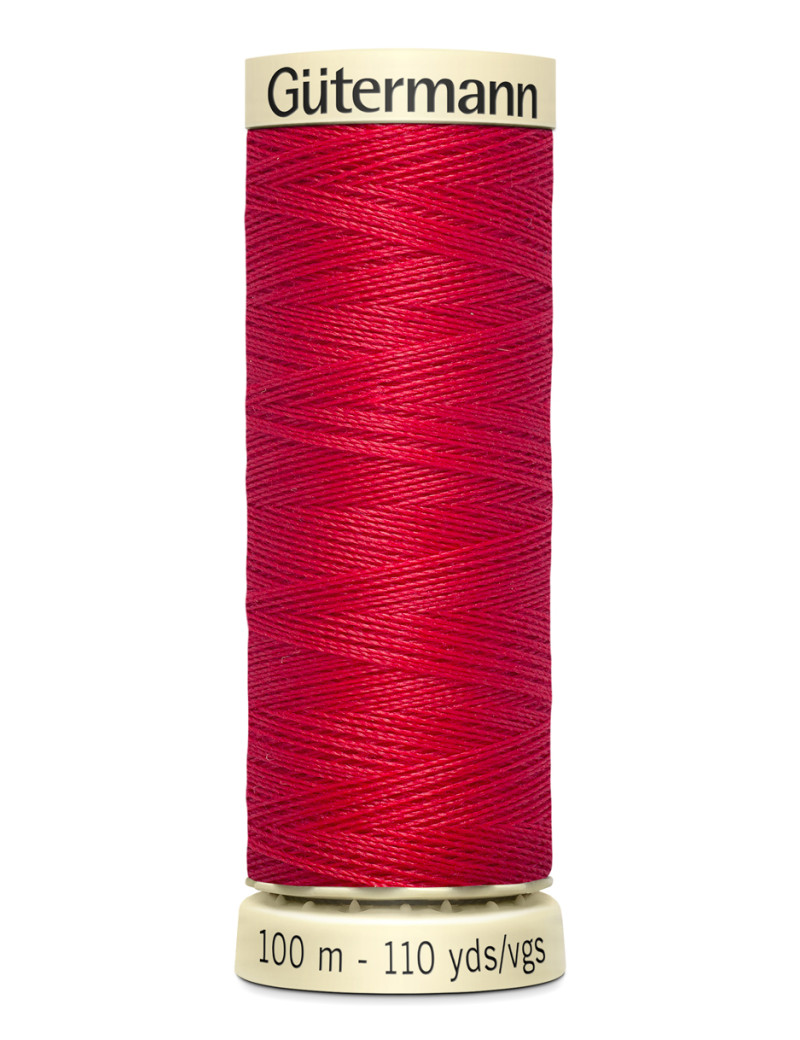 FIL GUTERMANN 100 % POLYESTER 100 M ROUGE CERISE