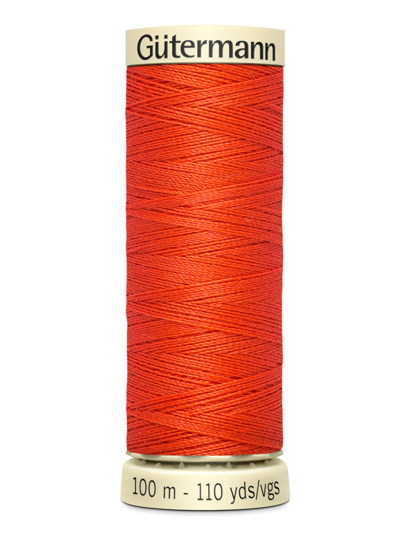FIL GUTERMANN 100 % POLYESTER 100 M ORANGE VIF