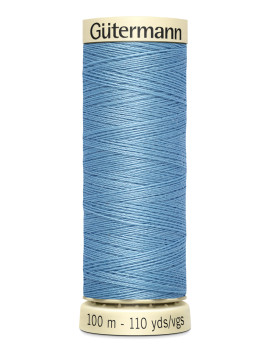 FIL GUTERMANN 100 % POLYESTER 100 M BLEU CLAIR