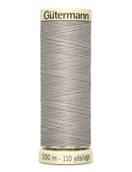 FIL GUTERMANN 100 % POLYESTER 100 M GRIS SOURIS
