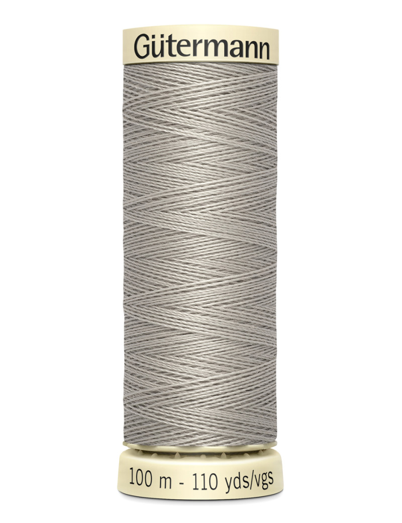 FIL GUTERMANN 100 % POLYESTER 100 M GRIS SOURIS