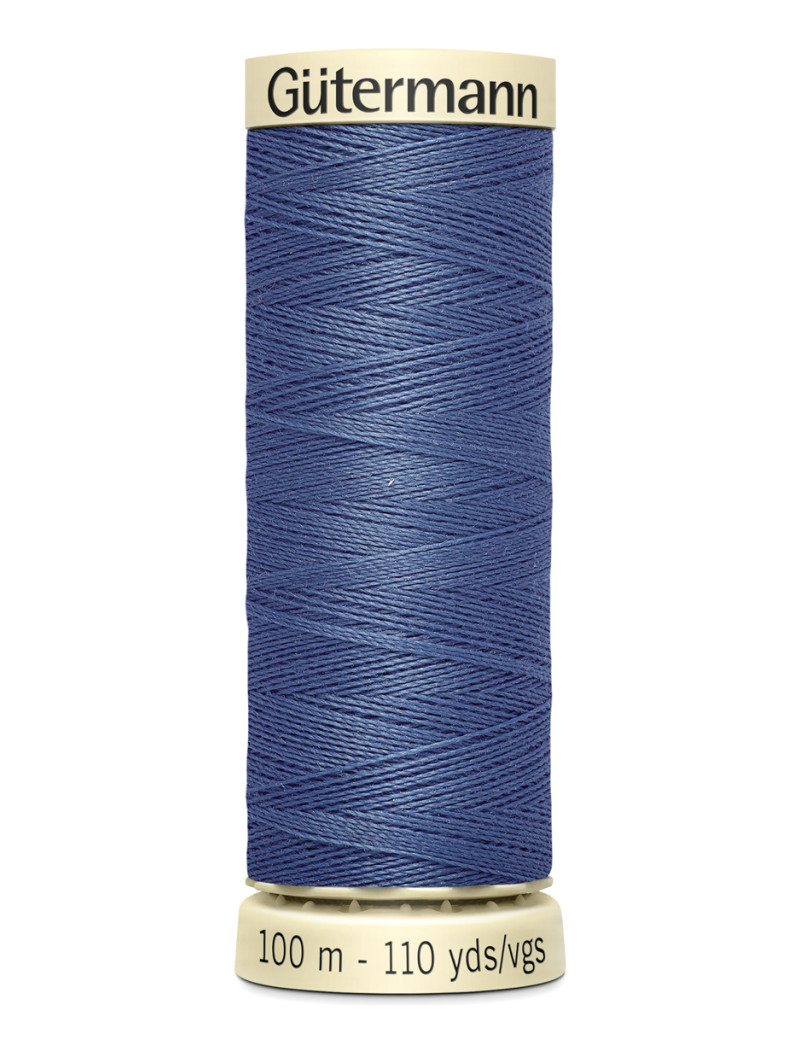 FIL GUTERMANN 100 % POLYESTER 100 M BLEU JEANS