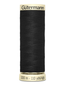 FIL GUTERMANN 100 % POLYESTER 100 M NOIR INTENSE